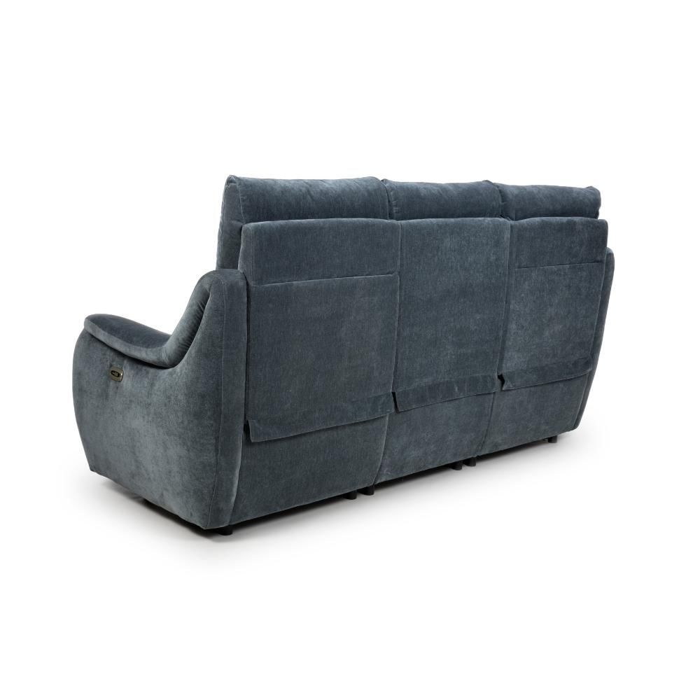 Furniture Link Apollo Dusk Power 3 Seater Sofa