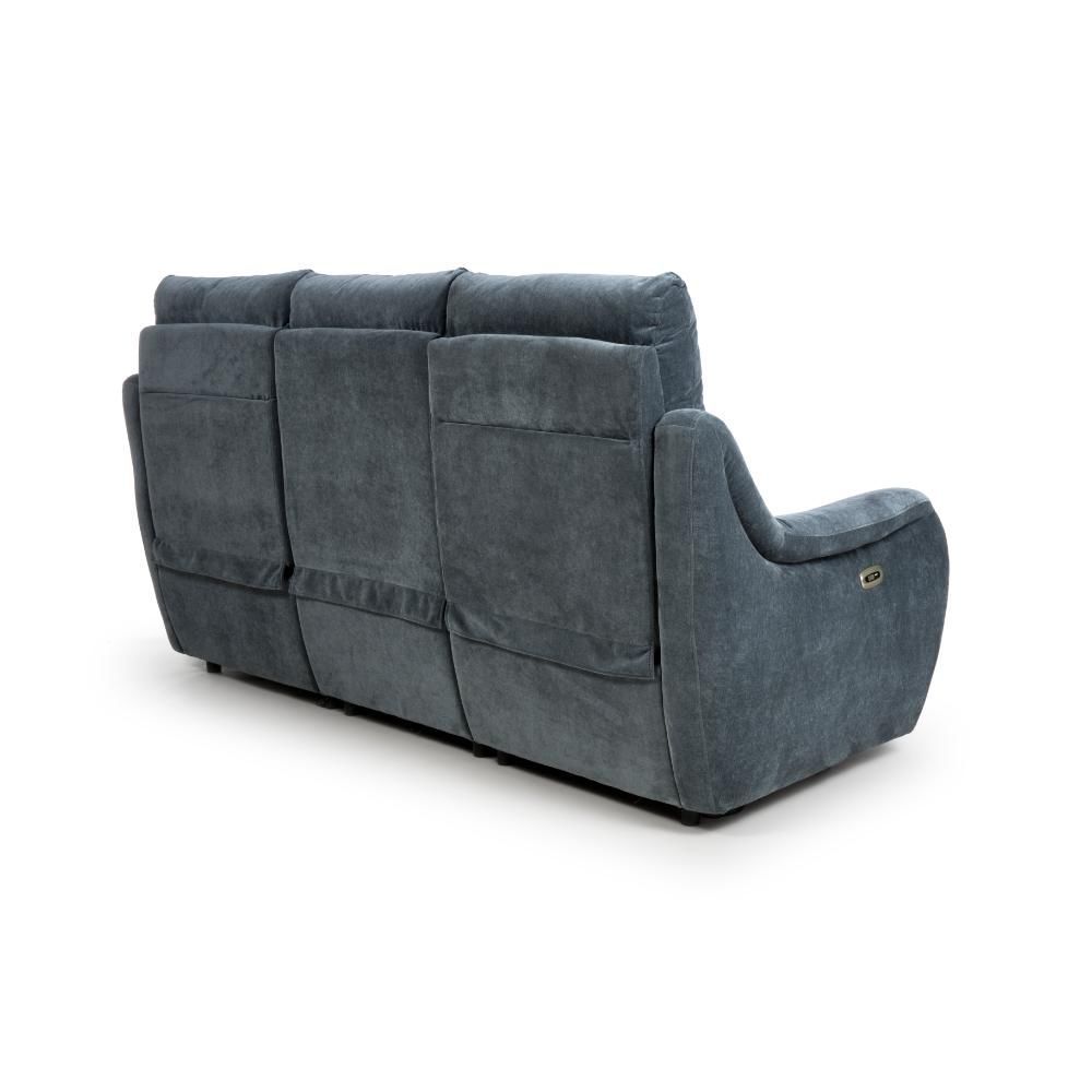Furniture Link Apollo Dusk Power 3 Seater Sofa