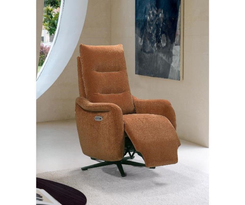 Furniture Link Apollo Cinnamon Power Swivel Chair