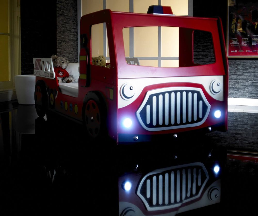 Artisan Red Fire Engine Bed Frame