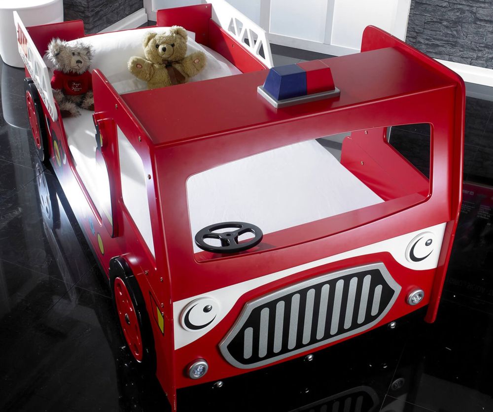 Artisan Red Fire Engine Bed Frame