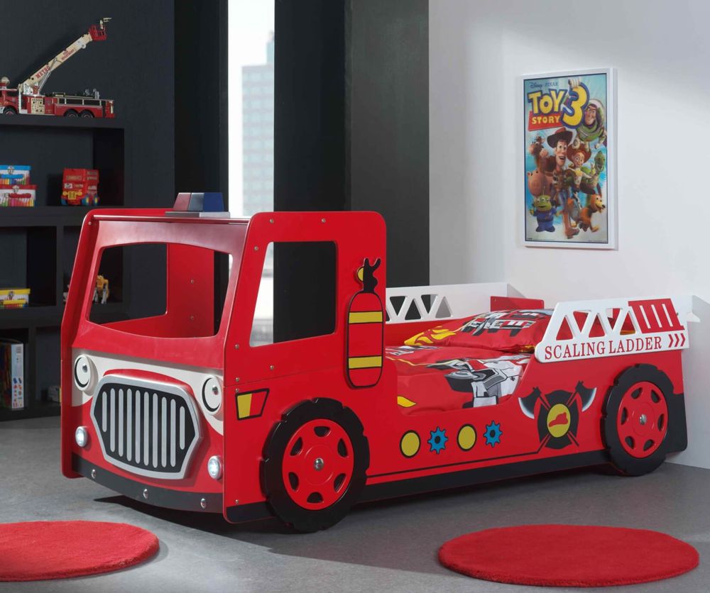 Artisan Red Fire Engine Bed Frame