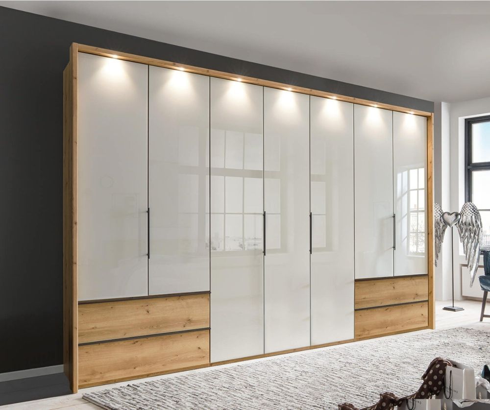 Wiemann Vip Asmara 7 Door Combi  Wardrobe – W350cm