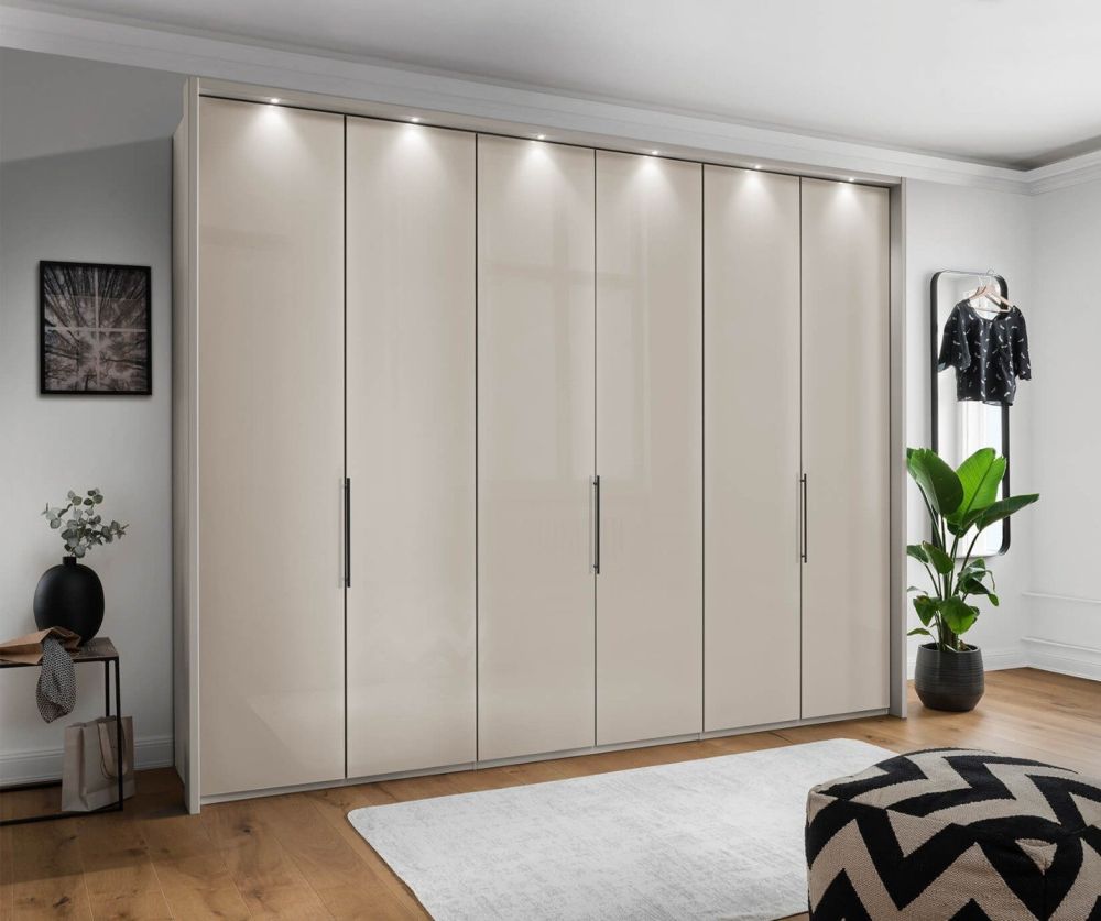 Wiemann Vip Asmara 6 Door Hinged Wardrobe – W300cm