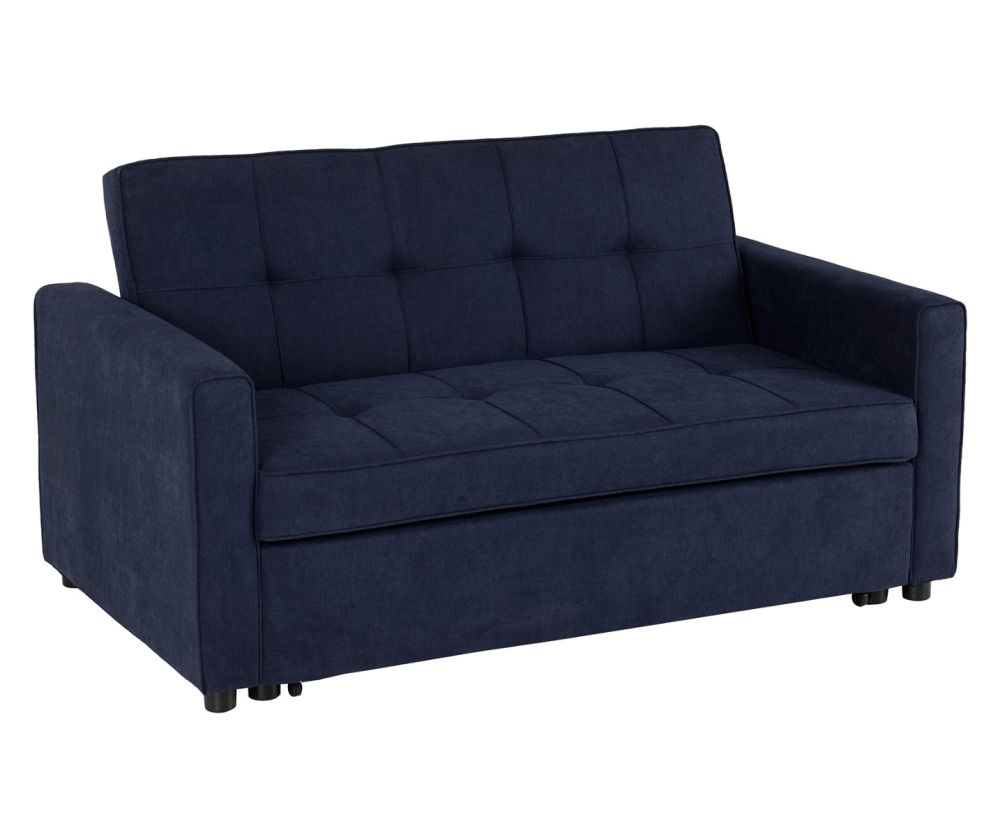 Seconique Furniture  Astoria Navy Blue Sofa Bed  