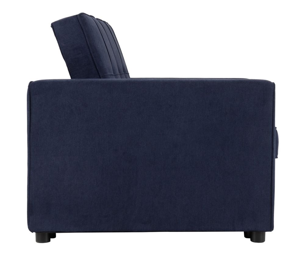 Seconique Furniture  Astoria Navy Blue Sofa Bed  
