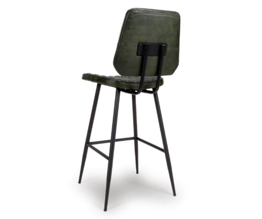 Furniture Link Austin Green Bar Chair in Pair
