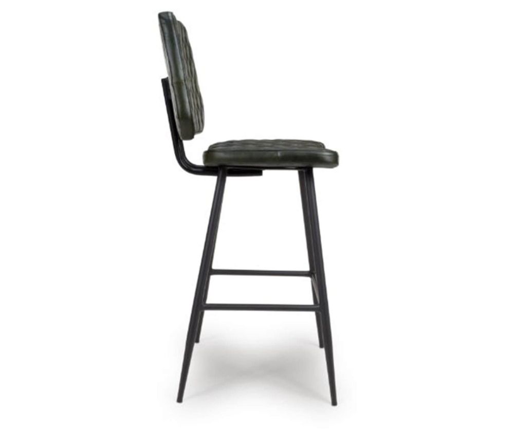 Furniture Link Austin Green Bar Chair in Pair