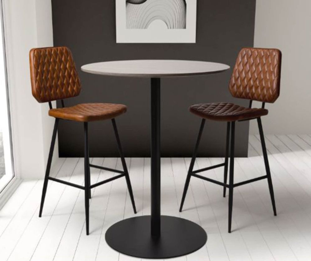 Furniture Link Austin Tan Bar Chair in Pair
