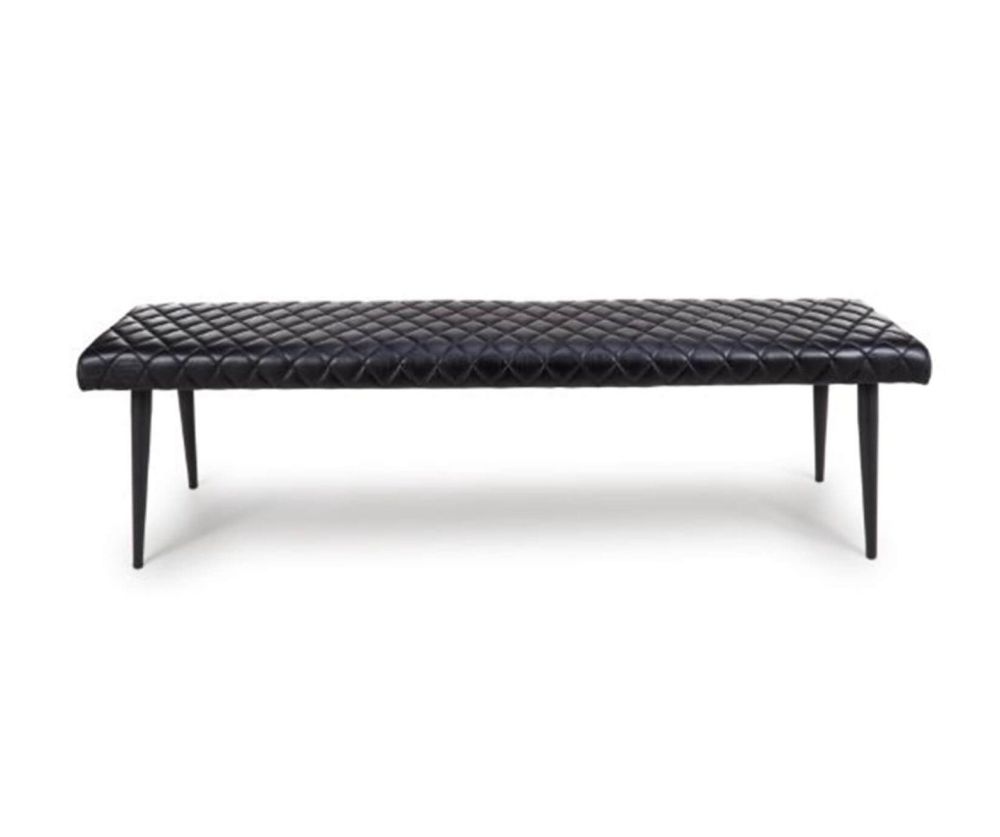 Furniture Link Austin Black Dining Bench