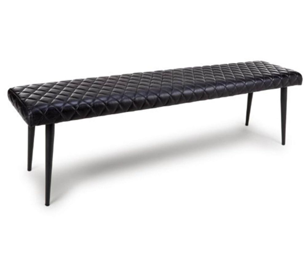 Furniture Link Austin Black Dining Bench