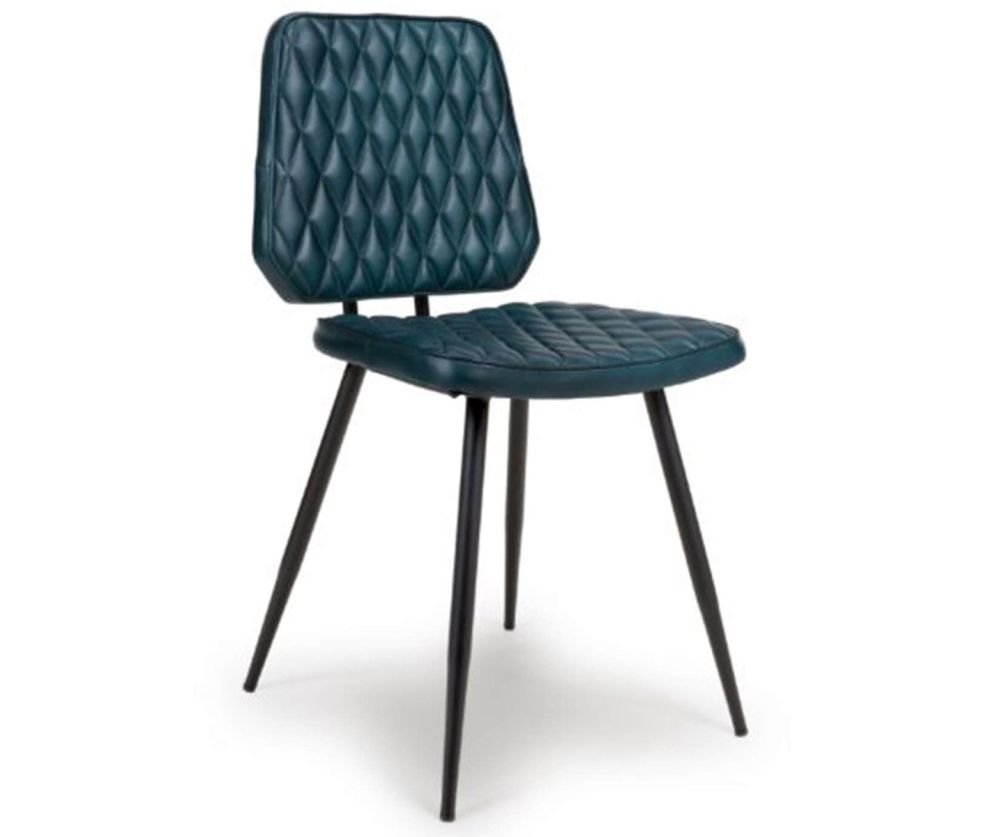 Furniture Link Austin Blue Dining Chair in Pair