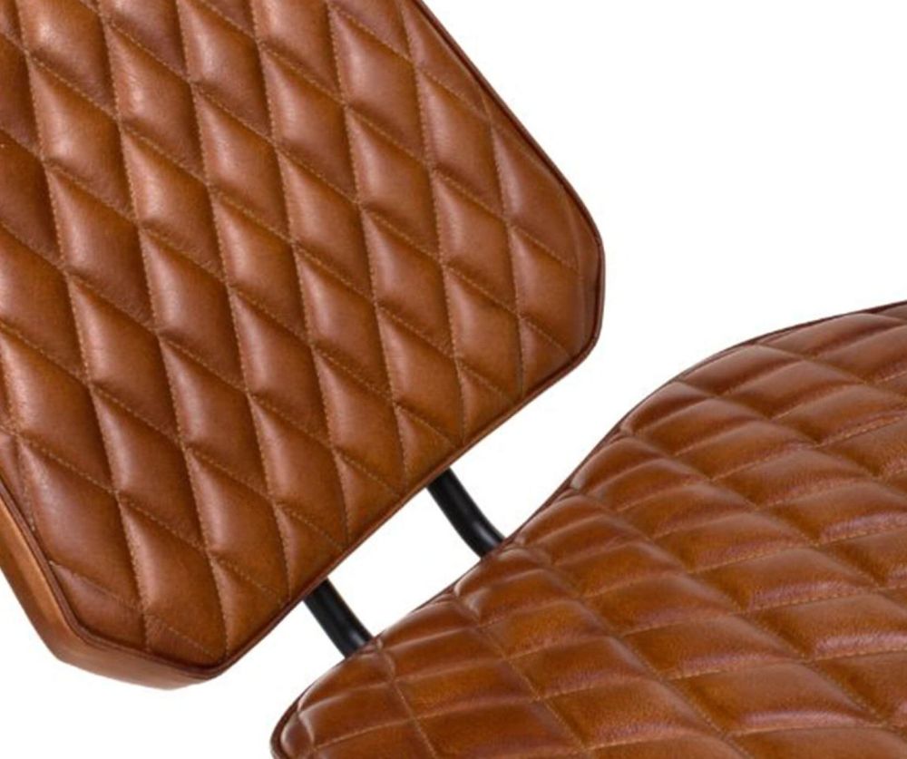 Furniture Link Austin Tan Dining Chair in Pair