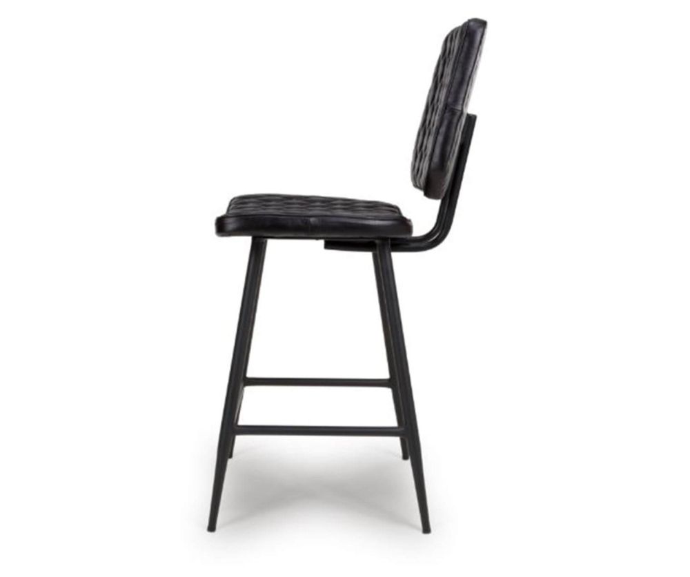 Furniture Link Austin Black Counter Chair in Pair