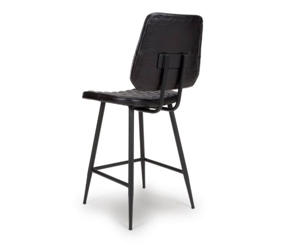 Furniture Link Austin Black Counter Chair in Pair