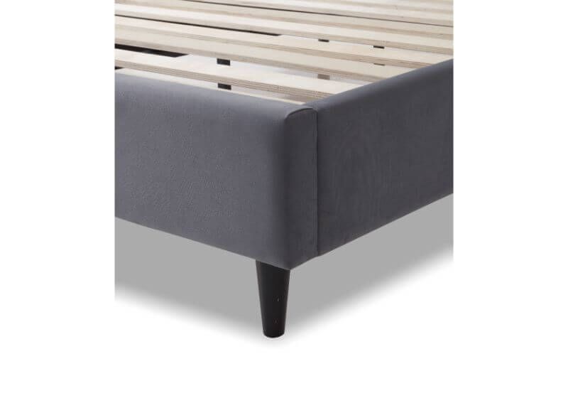 Furniture Link Ava Grey Fabric Bed Frame