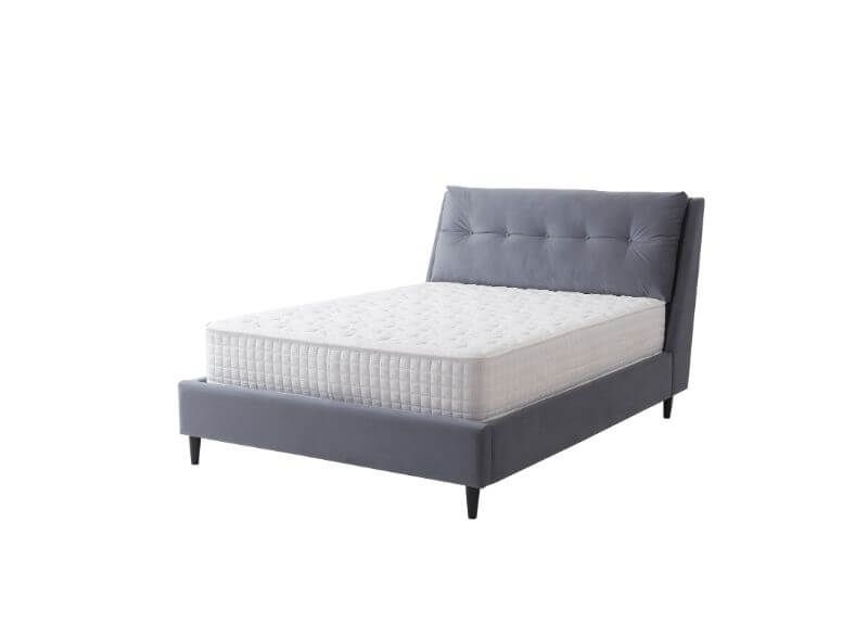 Furniture Link Ava Grey Fabric Bed Frame