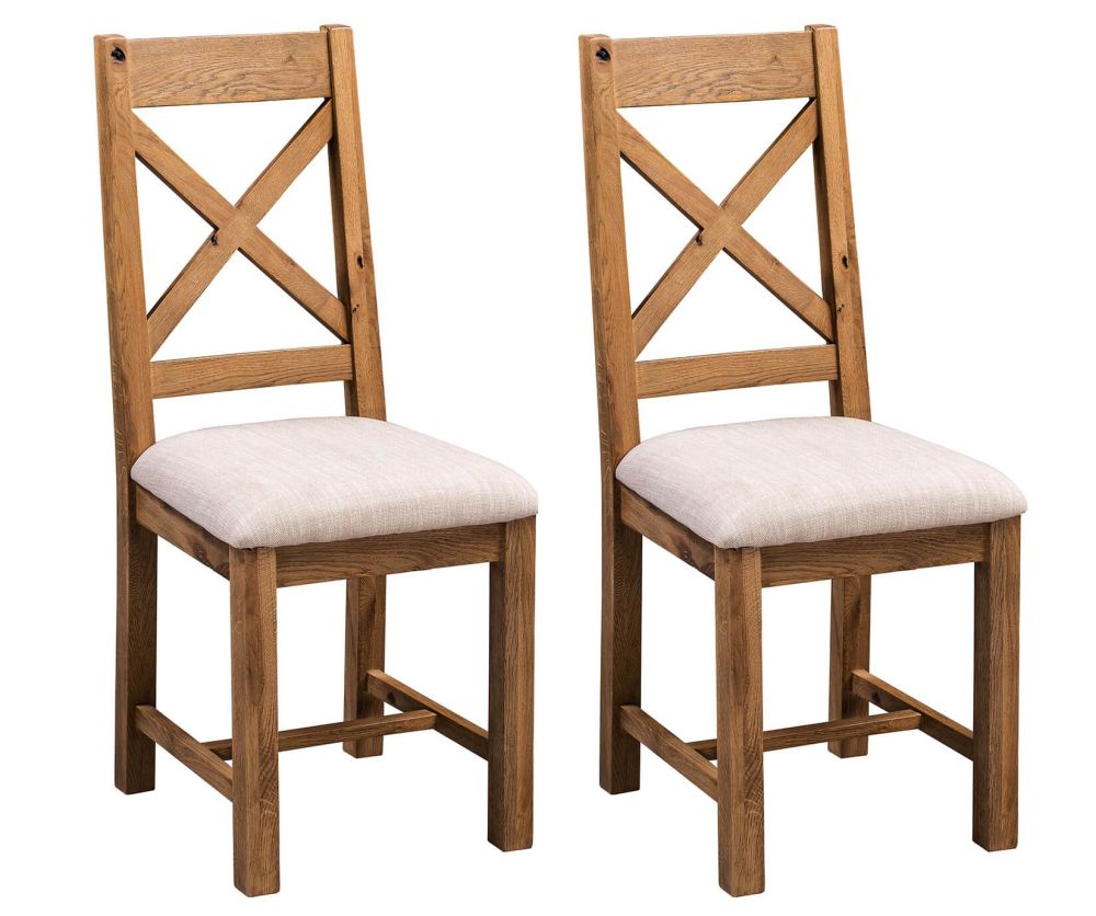 Homestyle GB Aztec Solid Oak Dining Chair