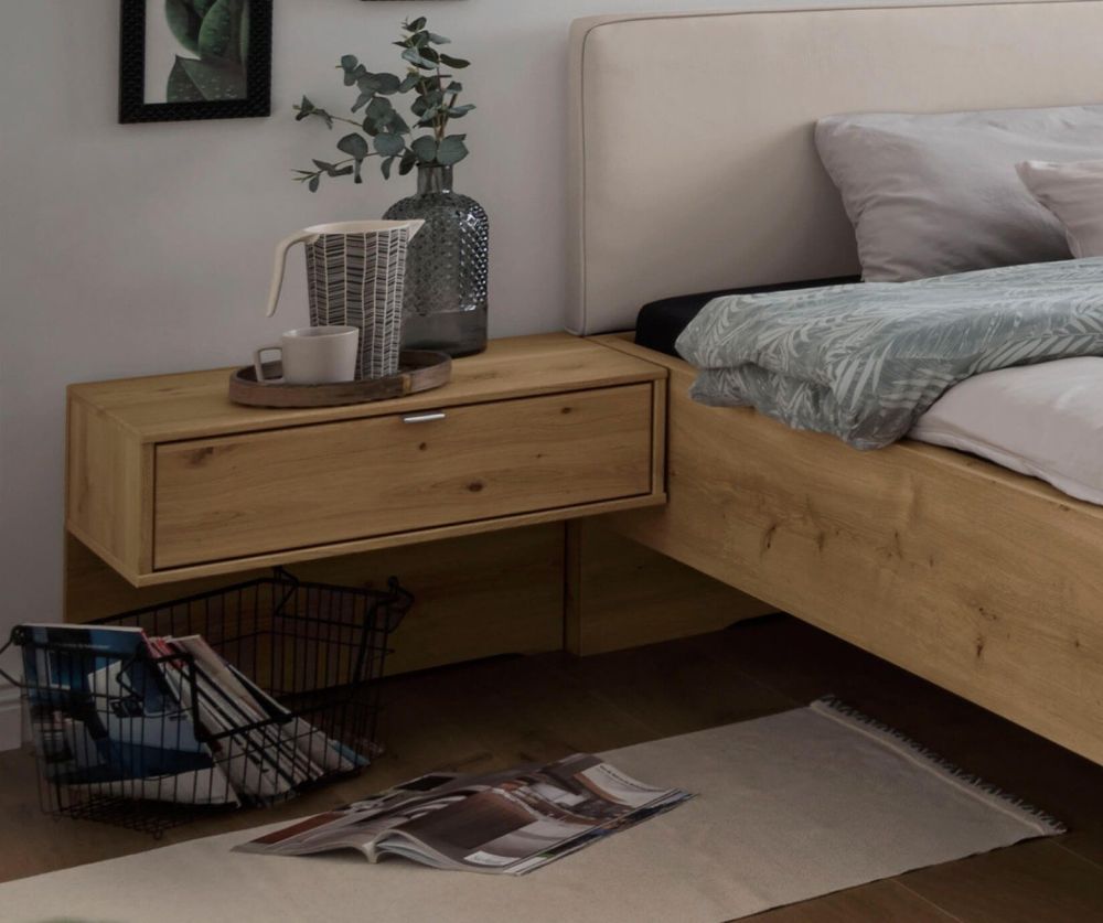 Wiemann Bari 1 Drawer Bedside Cabinet