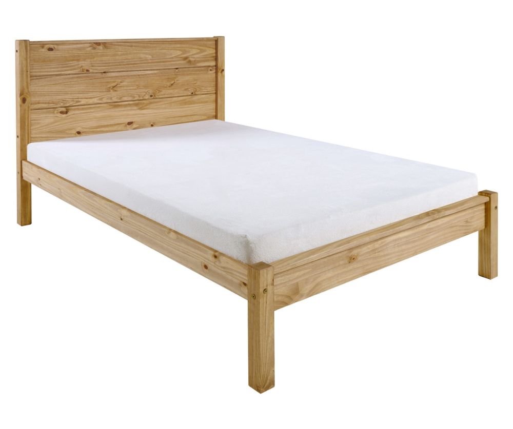Seconique Furniture Barton Waxed Pine Bed