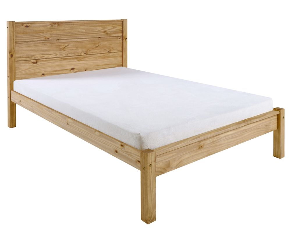 Seconique Furniture Barton Waxed Pine Bed