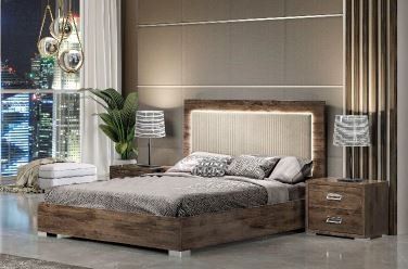 H2O Design Bella Rovere Monte Italian Bed Frame