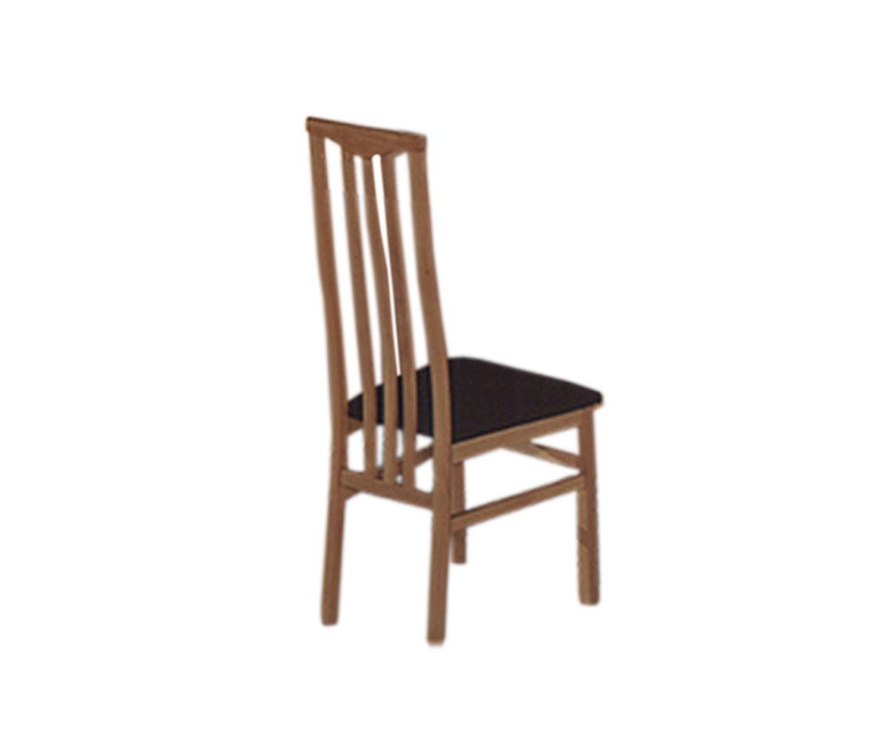 Ben Company Simona Beech Wood Matt Finish Italian Dining Chair in Pair
