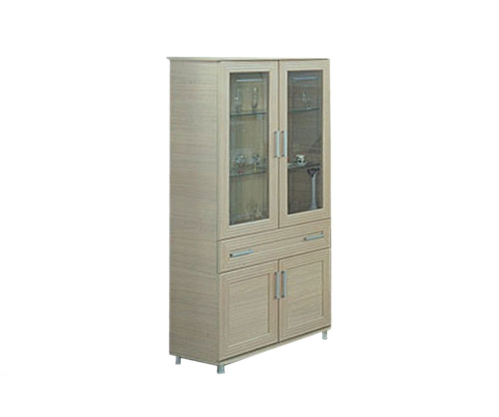 Ben Company Sonia Light Oak Italian 2 Door Vitrine