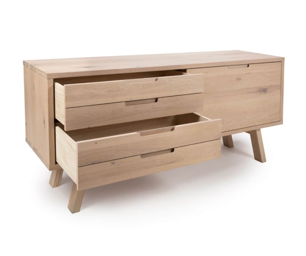 Furniture Link Bergen Oak Sideboard