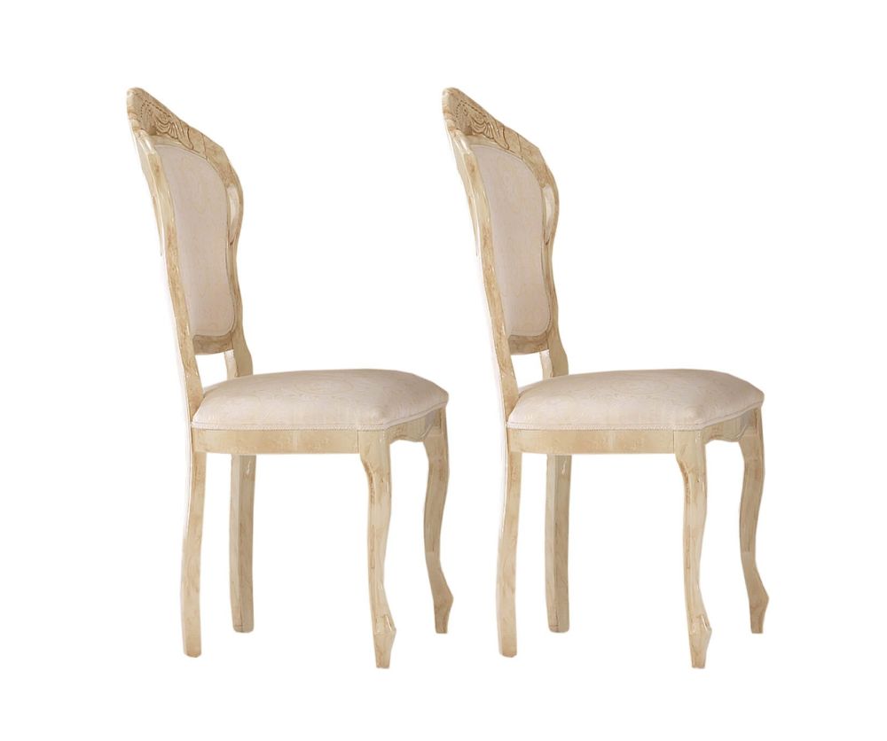 Ben Company Betty Onyx Finish Italian Dining Chair