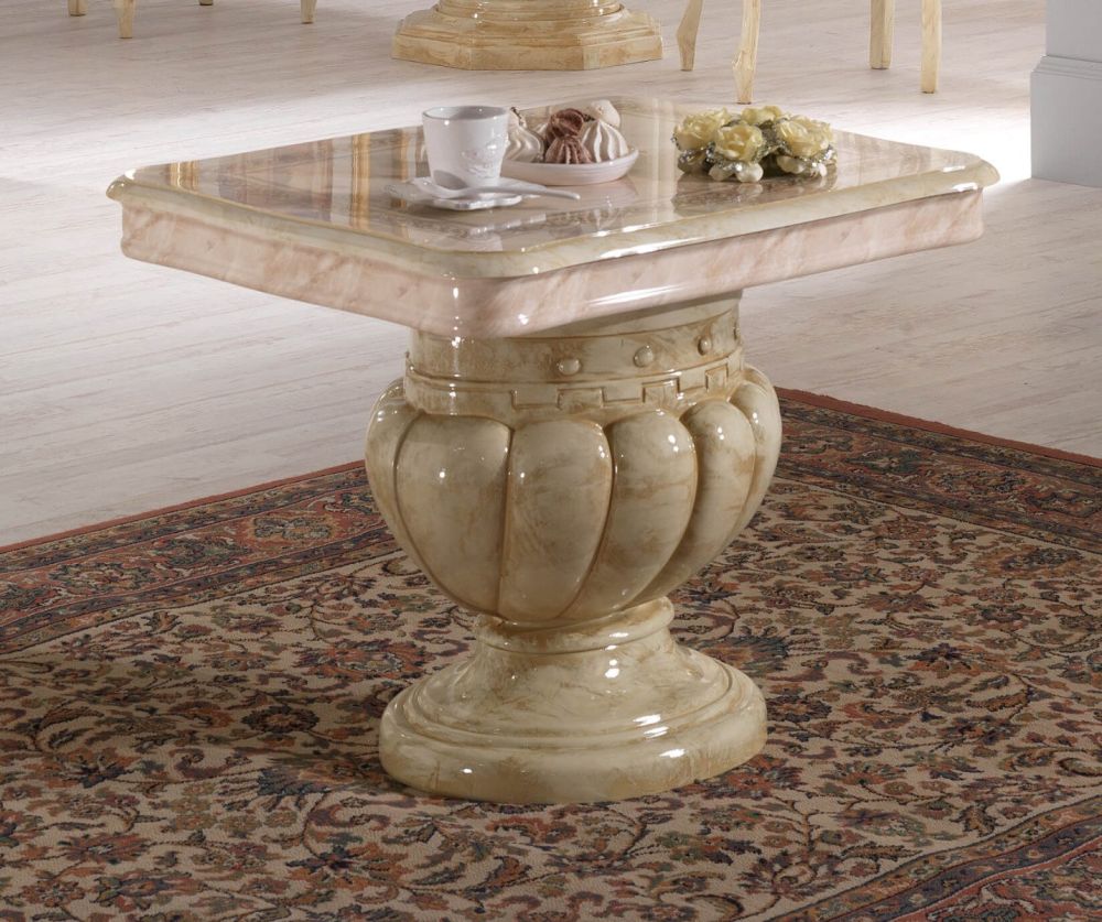Ben Company Betty Onyx Finish Italian Lamp Table