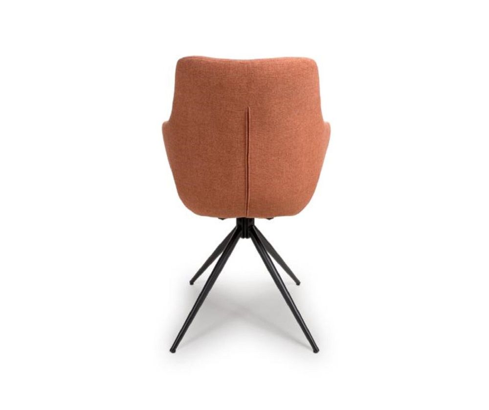 Furniture Link Boden Brick Carver Dining Chair in Pair