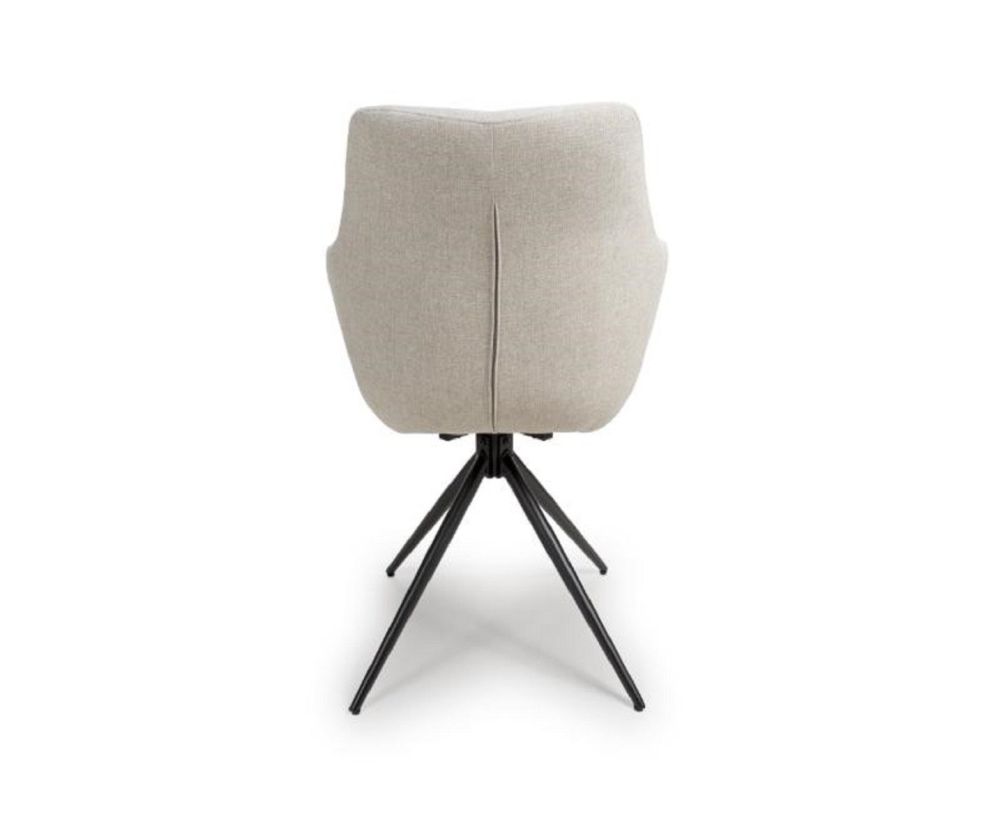 Furniture Link Boden Natural Carver Dining Chair in Pair