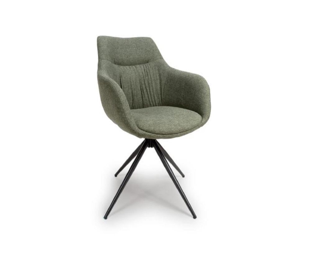 Furniture Link Boden Sage Carver Dining Chair in Pair