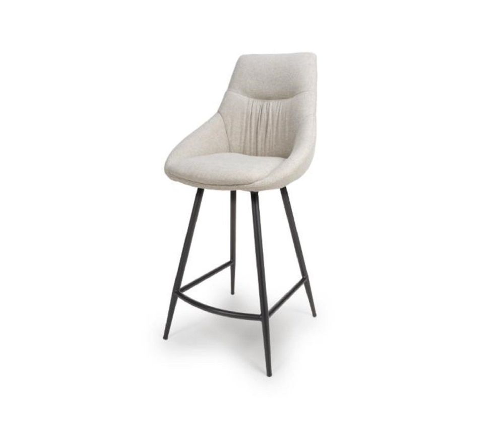 Furniture Link Boden Natural Counter Dining Chair in Pair