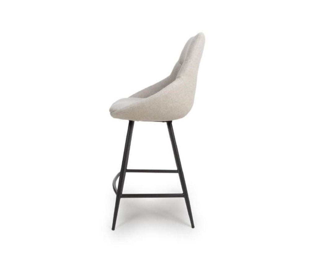 Furniture Link Boden Natural Counter Dining Chair in Pair