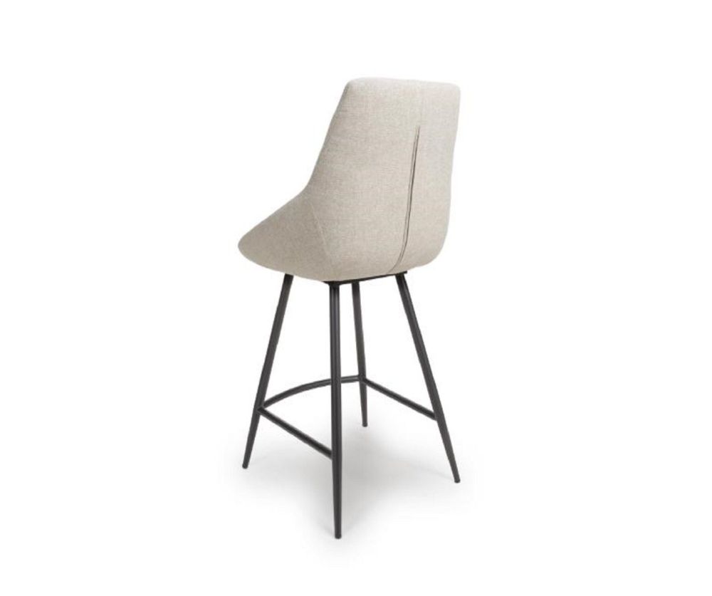 Furniture Link Boden Natural Counter Dining Chair in Pair