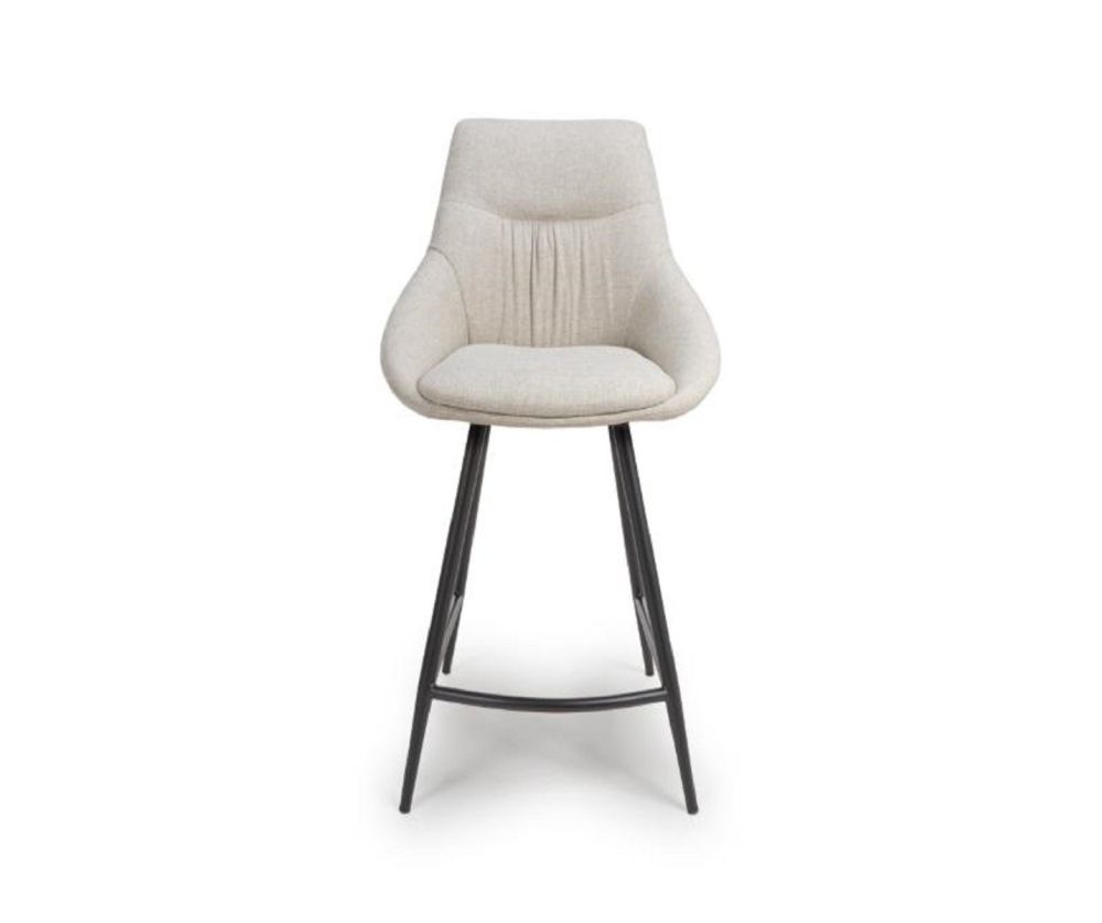 Furniture Link Boden Natural Counter Dining Chair in Pair