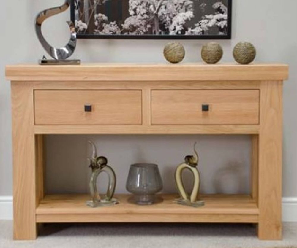 Homestyle GB Bordeaux Oak Console Table