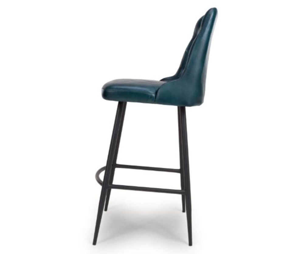 Furniture Link Bradley Blue Bar Chair in Pair