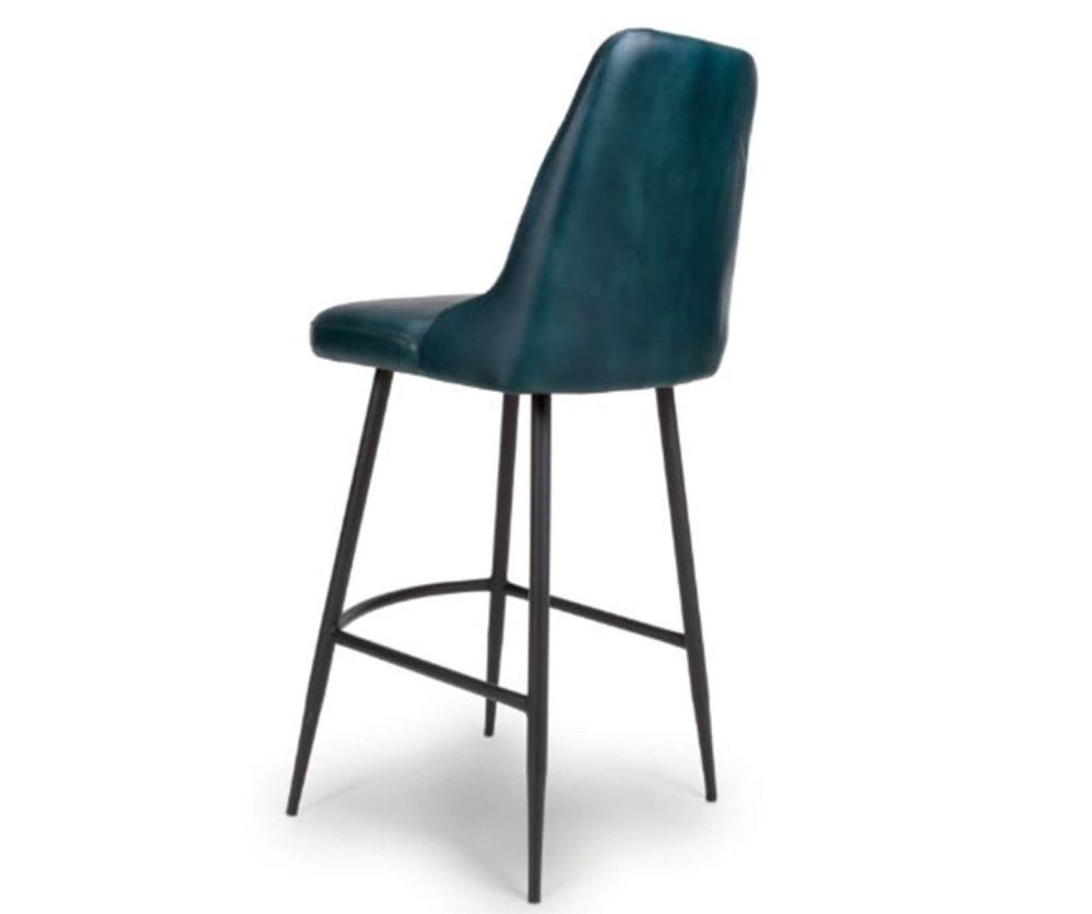 Furniture Link Bradley Blue Bar Chair in Pair