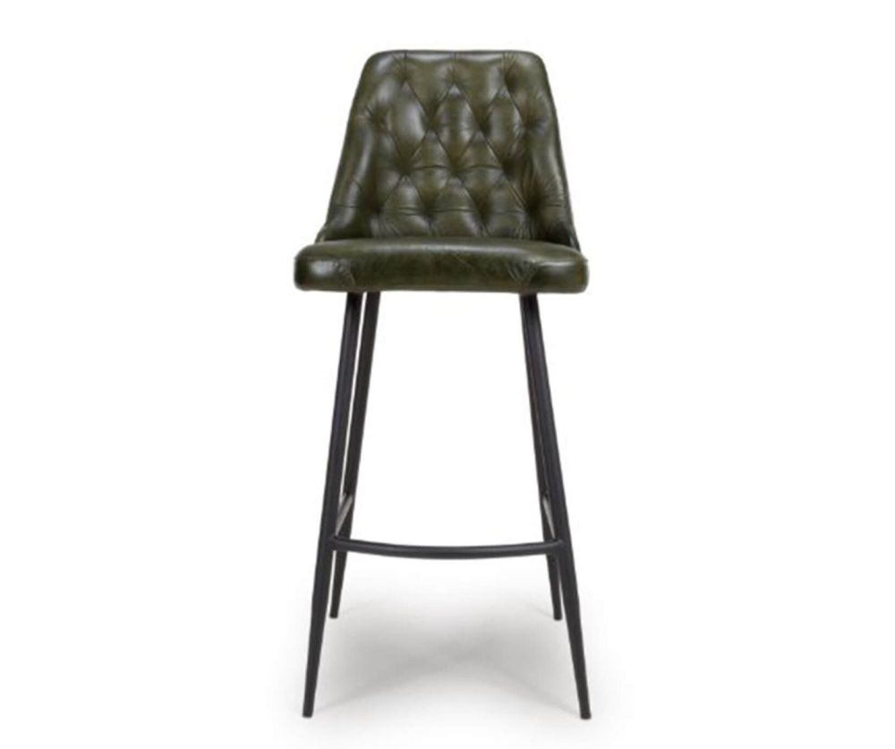 Furniture Link Bradley Green Bar Chair in Pair