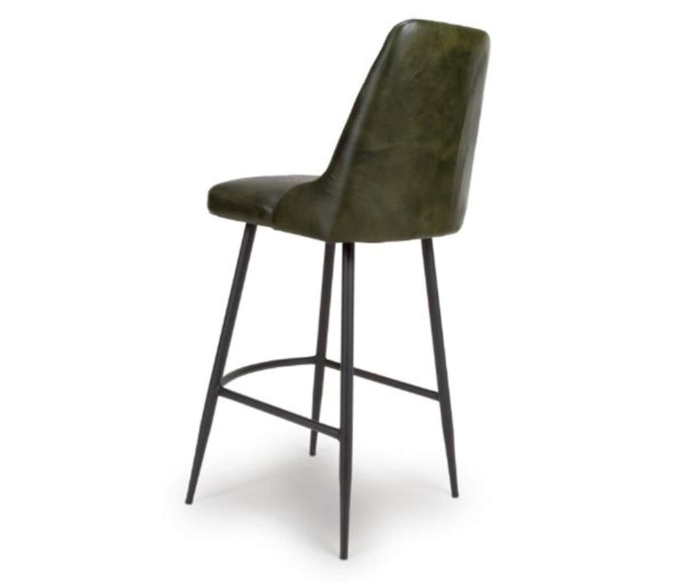 Furniture Link Bradley Green Bar Chair in Pair