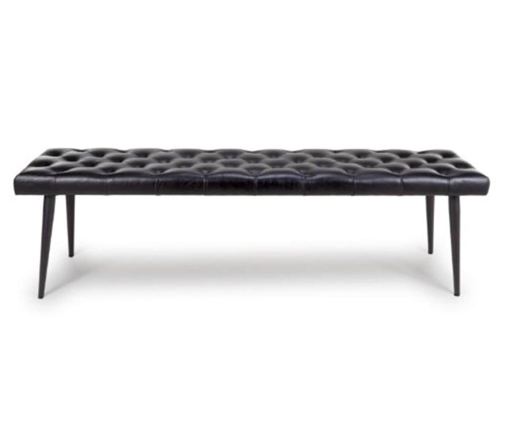 Furniture Link Bradley Black Dining Bench