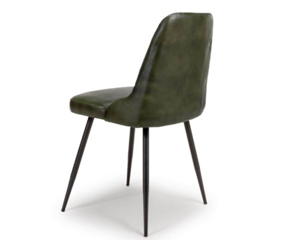 Furniture Link Bradley Green Dining Chair in Pair