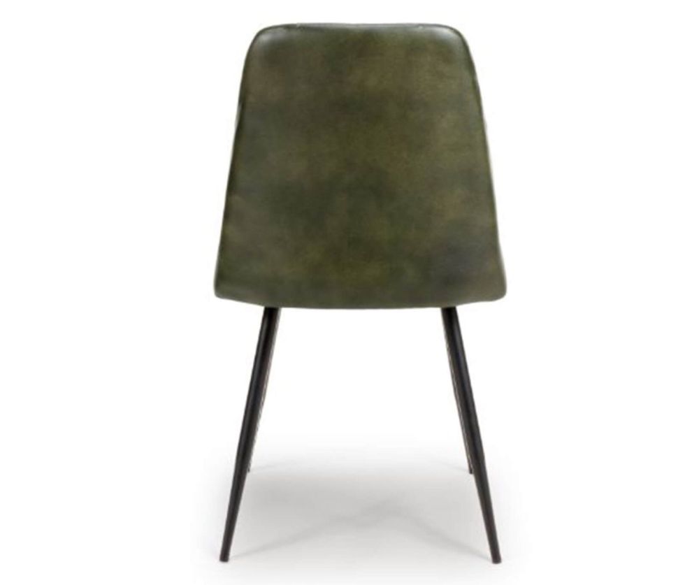 Furniture Link Bradley Green Dining Chair in Pair