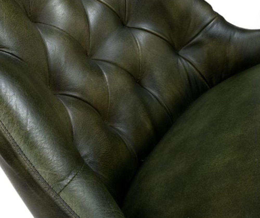 Furniture Link Bradley Green Dining Chair in Pair
