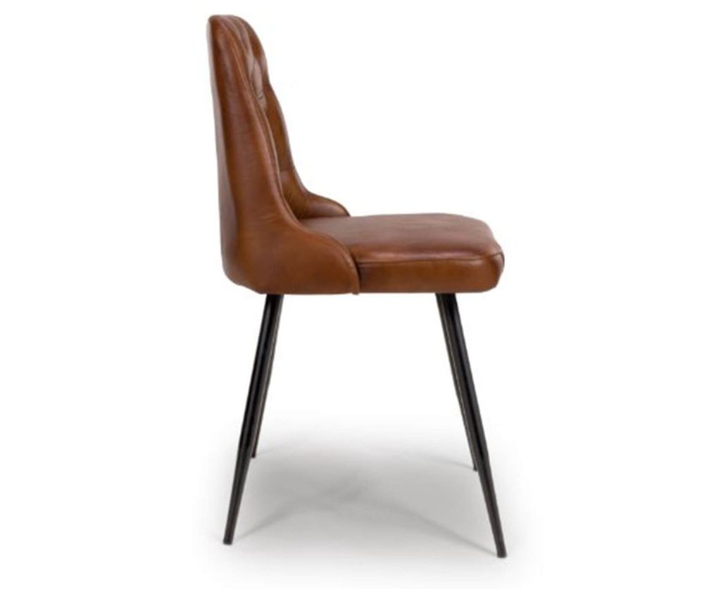 Furniture Link Bradley Tan Dining Chair in Pair
