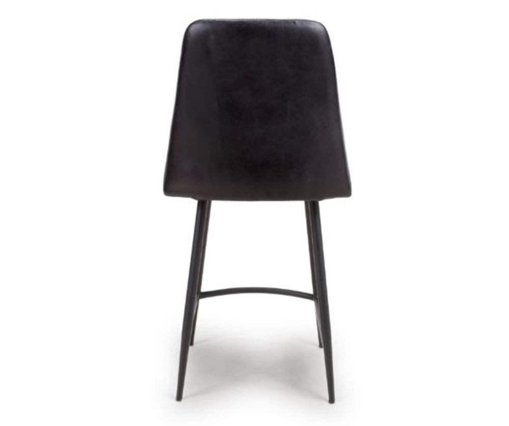 Furniture Link Bradley Black Counter Chair in Pair