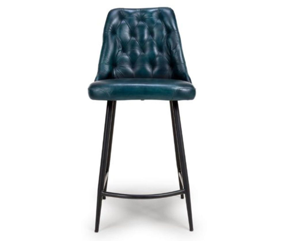 Furniture Link Bradley Blue Counter Chair in Pair